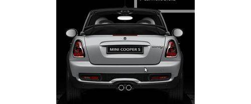 Full Rear View of MINI Cooper