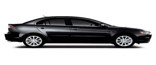 Mitsubishi Lancer EX Drivers Sideview