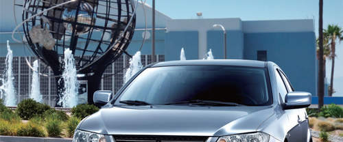 Lancer Fortis Front angle low view