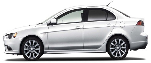 Lancer Fortis Side view