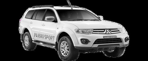 Mitsubishi Pajero Sports Front Medium View