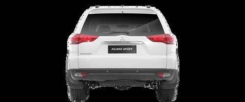 Full Rear View of Mitsubishi Pajero Sports