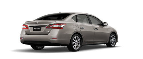 Sentra Rear angle view