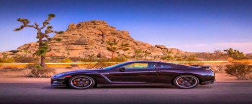 GT-R Side view