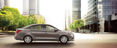 Nissan Sunny 2015 Drivers Sideview