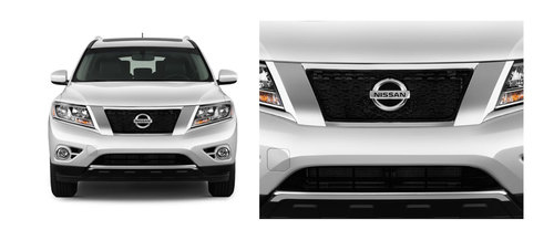 Nissan Pathfinder Dimension Front View