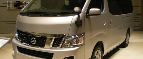 Urvan Front angle low view