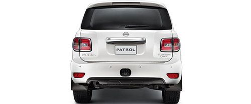Full Rear View of Nissan Patrol 2014