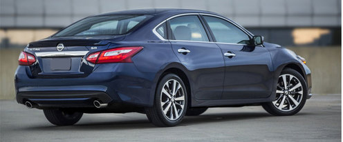 Altima Rear angle view