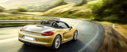 Boxster Rear angle view