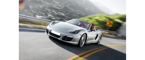 Porsche Boxster S Front Angle High View