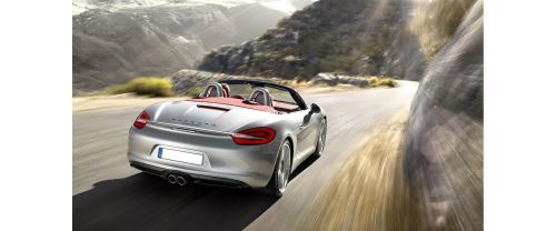 Boxster S Rear angle view