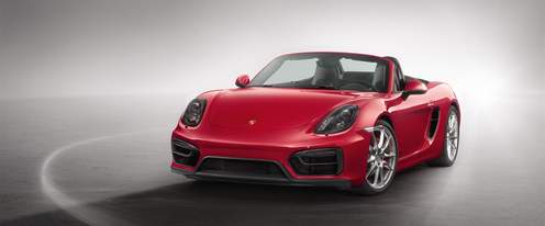Porsche Boxster GTS Front Angle High View