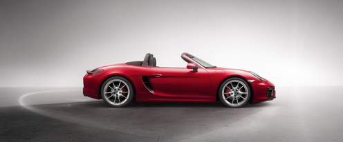 Porsche Boxster GTS Drivers Sideview