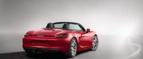 Boxster GTS Rear angle view