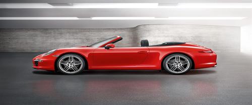 911 Carrera Cabriolet Side view