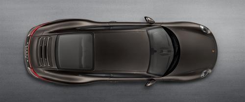 Top View of 911 Carrera 4S