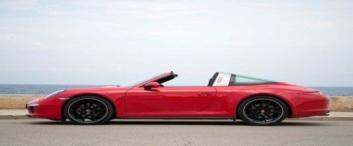 911 Targa 4 Side view