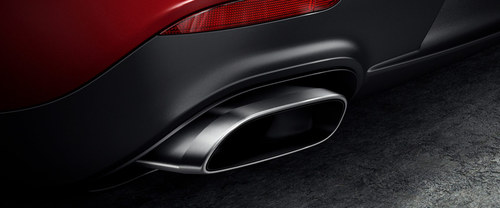 Exhaust Pipe of Porsche Panamera