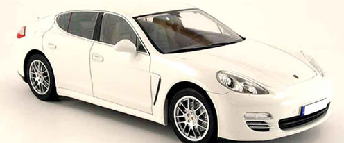 Porsche Panamera S Front Cross Side View