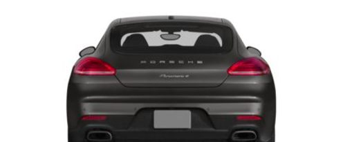 Full Rear View of Porsche Panamera S