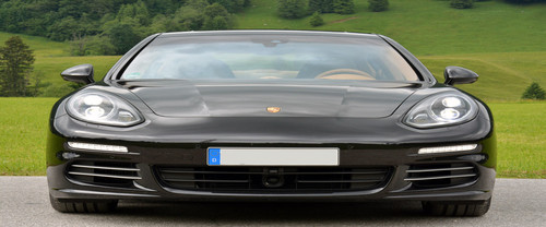Full Front View of Panamera 4S