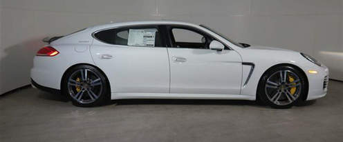 Porsche Panamera Turbo S Executive Drivers Sideview