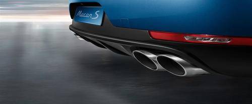 Exhaust Pipe of Porsche Macan S