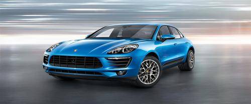 Porsche Macan S Front Angle High View