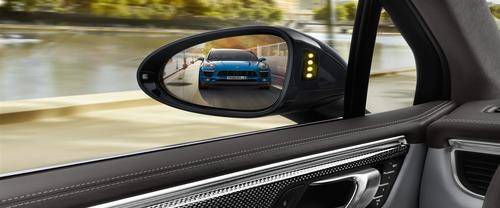 Porsche Macan S Drivers Side Mirror Rear Angle