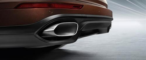 Exhaust Pipe of Porsche Cayenne Diesel