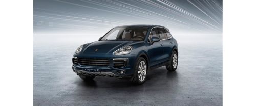 Porsche Cayenne S Front Angle High View