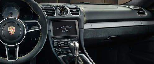 Cayman GT4 Center Console