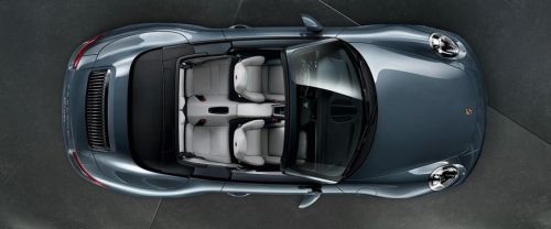 Top View of 911 Carrera Cabriolet