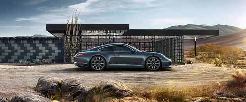 911 Carrera Side view