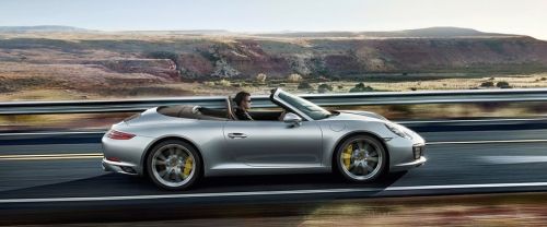 Porsche 911 Carrera S Cabriolet Drivers Sideview
