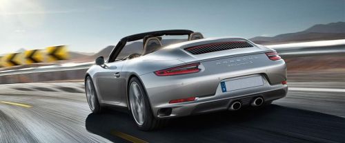 911 Carrera S Cabriolet Front deep low Angle View
