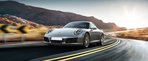 911 Carrera S Front angle low view