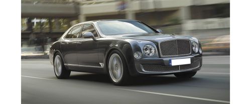 Bentley Mulsanne Front Cross Side View