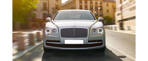 Full Front View of New Flying Spur V8