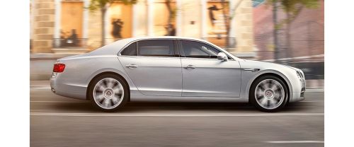 Bentley New Flying Spur V8 Drivers Sideview