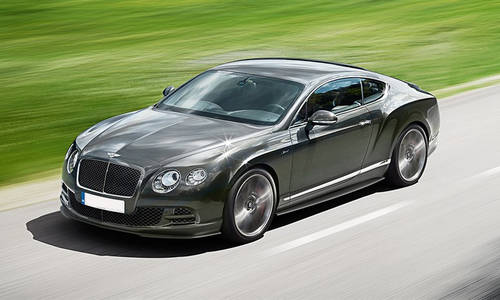 Bentley Continental GT Speed Front Angle High View