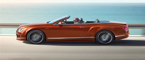 Continental GT Speed Convertible Side view