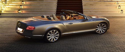 Continental GT Convertible Rear angle view