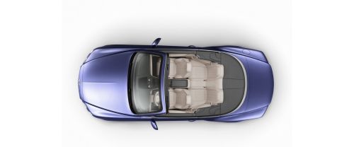 Top View of Continental GT V8 Convertible