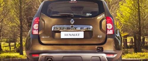 Full Rear View of Renault Duster