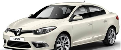 Renault Fluence Front Angle High View