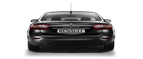 Full Rear View of Renault Fluence