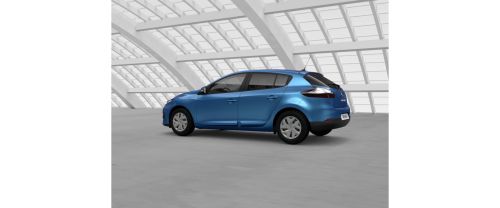 Rear Cross Side View of Renault Megane