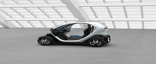TWIZY Side view